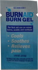 Medique - (25) 1/8 oz Burn Relief Gel - Comes in Packet - Americas Industrial Supply