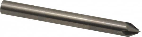 Accupro - 1/4" Diam 4 Flute Single End Solid Carbide Chamfer Mill - Americas Industrial Supply
