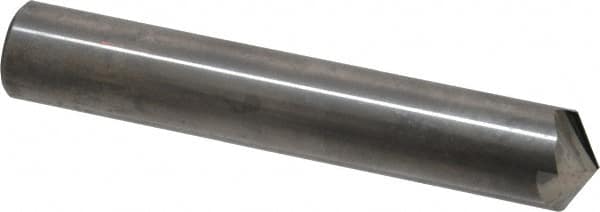 Accupro - 1/2" Diam 4 Flute Single End Solid Carbide Chamfer Mill - Americas Industrial Supply