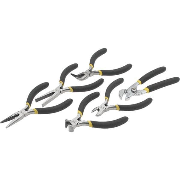 Stanley - 6 Piece Mini Plier Set - Comes in Display Card - Americas Industrial Supply