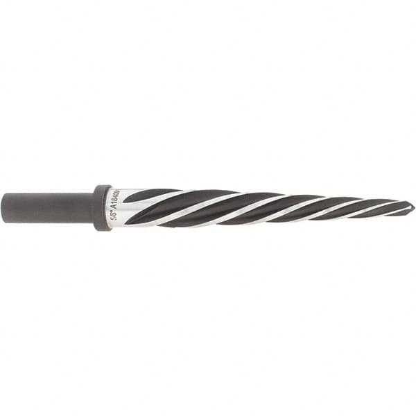 Alvord Polk - 5/8" Reamer Diam, 1/2" Diam Straight Shank, 4-7/8" Flute, Construction Reamer - Americas Industrial Supply