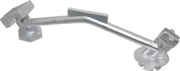 Value Collection - Cast Iron Drum Plug Wrench - For Use with Most Metal and Plastic Male and Female Plugs or Bung Nuts - Americas Industrial Supply