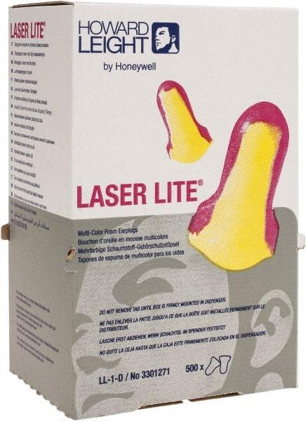 Howard Leight - Disposable Earplug Refill with 32 dB Earplugs - Magenta & Yellow Earplugs, 500 Pairs - Americas Industrial Supply