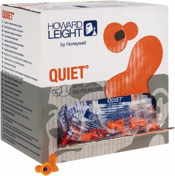 Howard Leight - Reusable, Corded, 26 dB, Taper Flare Earplugs - Orange, 100 Pairs - Americas Industrial Supply