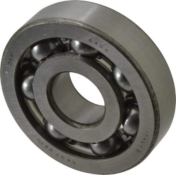 SKF - 30mm Bore Diam, 90mm OD, Open Deep Groove Radial Ball Bearing - 23mm Wide, 1 Row, Round Bore, 5,310 Lb Static Capacity, 9,800 Lb Dynamic Capacity - Americas Industrial Supply