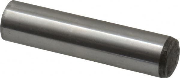 Value Collection - 16mm Diam x 70mm Pin Length Alloy Steel Standard Dowel Pin - C 58-62 Hardness, 94,900 Lb Breaking Strength, 1 Rounded End - Americas Industrial Supply
