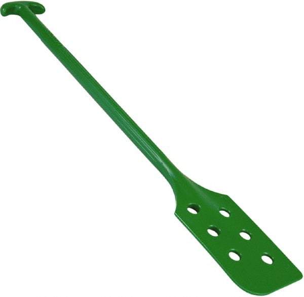 Remco - Green Polypropylene Mixing Paddle with Holes - 40" Overall Length - Americas Industrial Supply