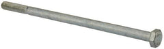 Value Collection - M8x1.25mm Metric Coarse, 160mm Length Under Head Hex Head Cap Screw - Partially Threaded, Grade 8.8 Steel, Zinc-Plated Finish, 13mm Hex - Americas Industrial Supply