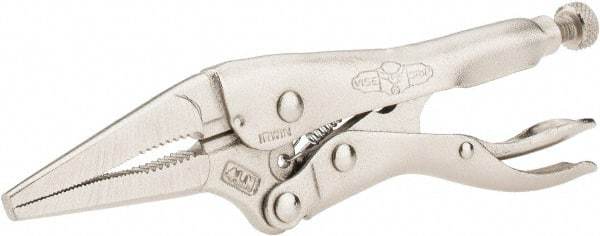 Irwin - 4" OAL Standard Jaw Locking Pliers - 1-5/8" Jaw Opening, Standard Handle - Americas Industrial Supply