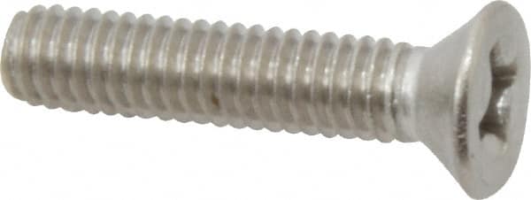 Value Collection - 5/16-18 UNC, 1-1/2" OAL Phillips Drive Machine Screw - Flat Head, Grade 316 Stainless Steel, Uncoated, Without Washer - Americas Industrial Supply