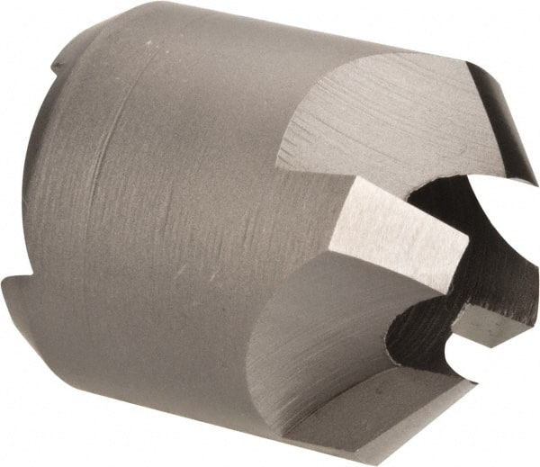 Made in USA - 4 Flutes, 3/4" Cutter Head Diam, 3/8" Pilot Hole Diam, High Speed Steel Reverse Countersink - Americas Industrial Supply