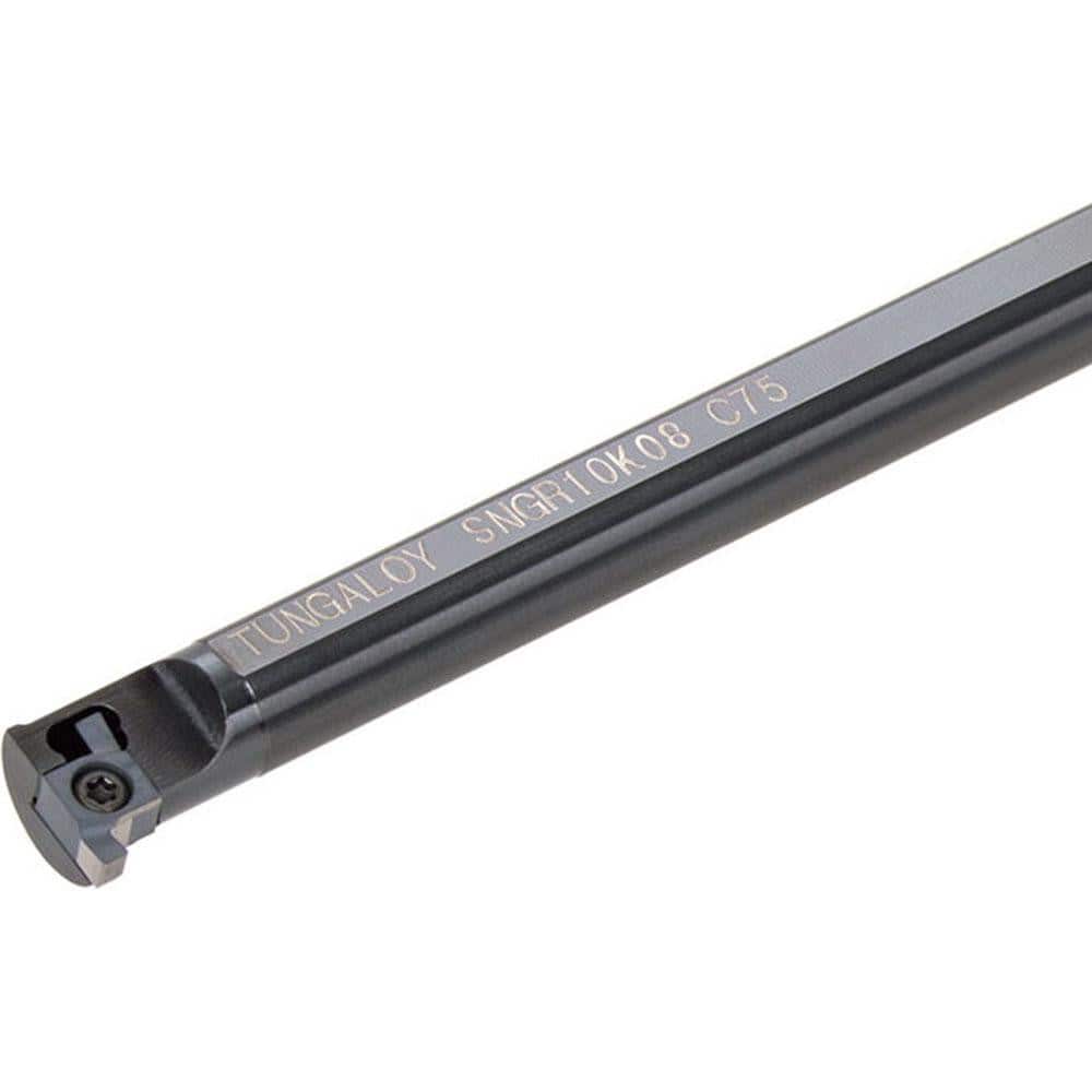 Indexable Grooving Toolholder: SNGR10M07SC, Uses 7 Inserts, No
