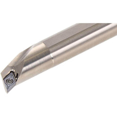 Indexable Boring Bar:  A16Q-SDQPR07-D220-P,  22.00 mm Min Bore,  16.00 mm Shank Dia,  45.00° N/A Solid Carbide 180.0000″ OAL,  Screw,
