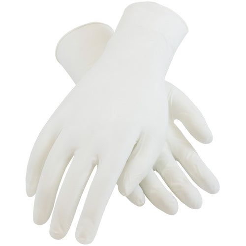 100-332400/M CE Single Use Gloves - Nitrile - Textured Fingers - 5 mil - Class 100 - 9 1/2 Inch - PF - Exact Industrial Supply