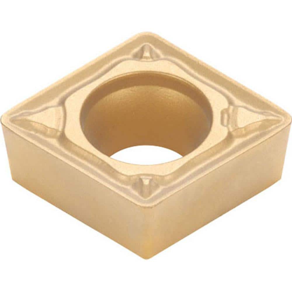 Turning Insert: CCMT32.52SW NS9530, Cermet Uncoated Finish, Neutral, 0.3820″ Long, 3/8″ Inscribed Circle, 0.0310″ Corner Radius, N/A Diamond, Series CCMT
