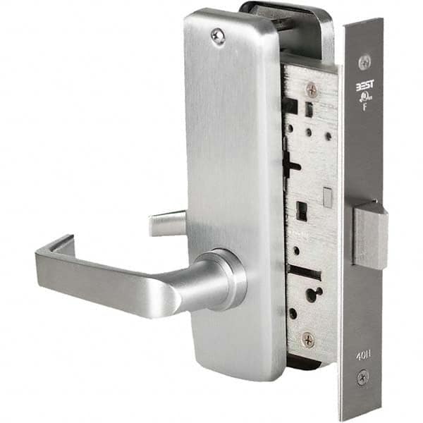 Best - Privacy Lever Lockset for 1-3/4" Thick Doors - Americas Industrial Supply