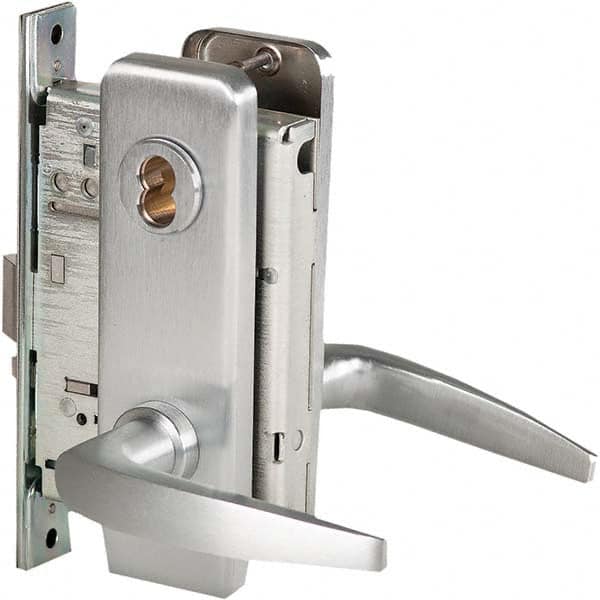 Best - Dormitory Lever Lockset for 1-3/4" Thick Doors - Americas Industrial Supply