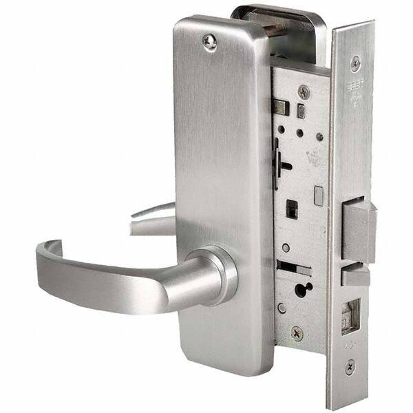 Best - Office Lever Lockset for 1-3/4" Thick Doors - Americas Industrial Supply
