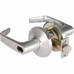 Best - Storeroom Lever Lockset for 1-3/4 to 2-1/4" Thick Doors - Americas Industrial Supply