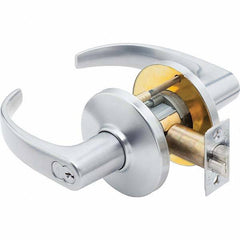 Best - Entrance Lever Lockset for 1-3/4 to 2-1/4" Thick Doors - Americas Industrial Supply