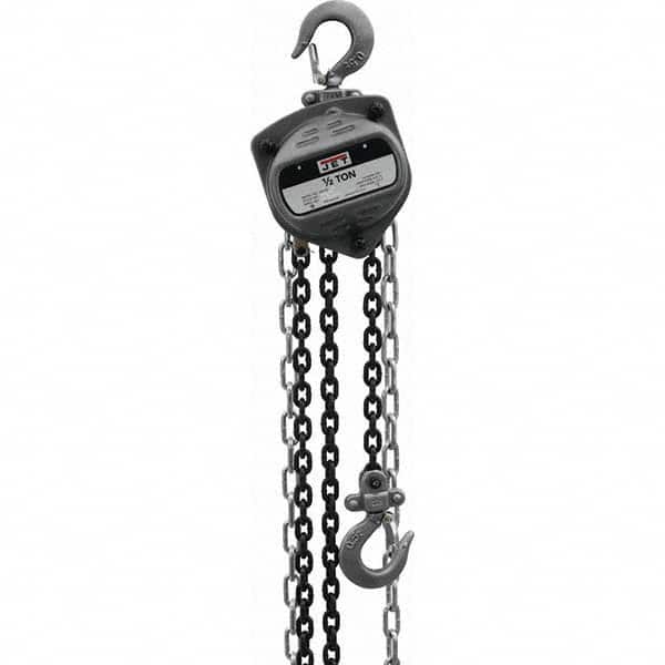 Jet - 1,000 Lb Capacity, 40' Lift Height, Manual Chain Hoist - Americas Industrial Supply