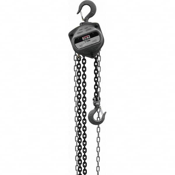 Jet - 2,000 Lb Capacity, 40' Lift Height, Manual Chain Hoist - Americas Industrial Supply