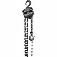 Jet - 3,000 Lb Capacity, 40' Lift Height, Manual Chain Hoist - Americas Industrial Supply