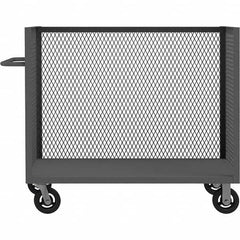 Durham - 2,400 Lb Capacity 3-Sided Bulk Truck - Americas Industrial Supply