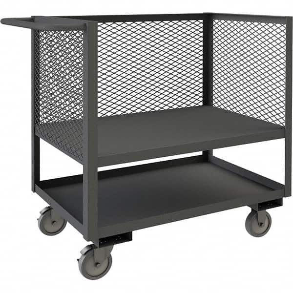 Durham - Hoppers & Basket Trucks Type: 3 Sided Mesh Truck Load Capacity (Lb.): 1,200 - Americas Industrial Supply