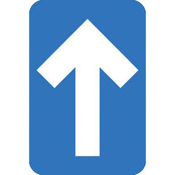 NMC - Adhesive Backed Floor Signs Message Type: COVID-19 Graphic Type: Arrow - Americas Industrial Supply