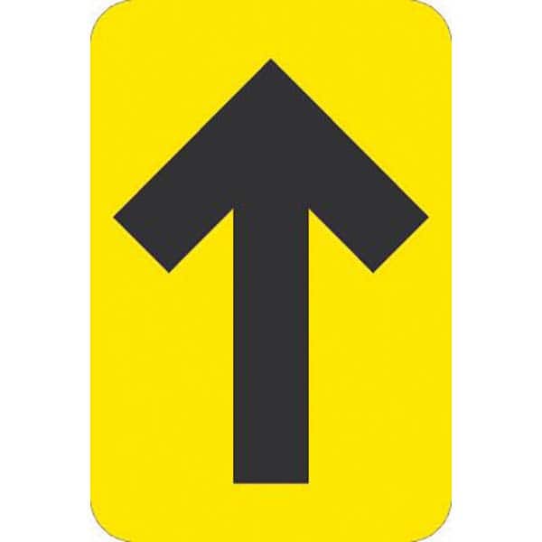 NMC - Adhesive Backed Floor Signs Message Type: COVID-19 Graphic Type: Arrow - Americas Industrial Supply