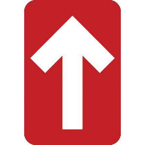 NMC - Adhesive Backed Floor Signs Message Type: COVID-19 Graphic Type: Arrow - Americas Industrial Supply