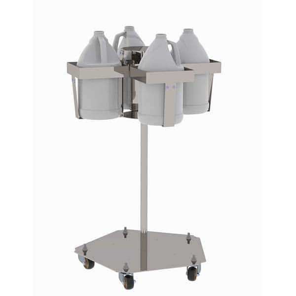 Lakeside - Motion Sensor & Push Sanitizer Dispenser - Americas Industrial Supply