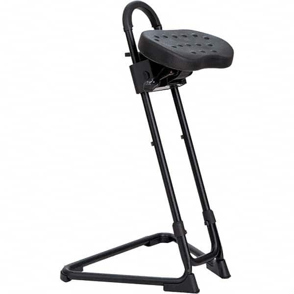 ALERA - Swivel & Adjustable Stools Type: Adjustable Height Stool Base Type: Mobile Wheel Base - Americas Industrial Supply