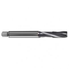 8-32 Dia. - 3BX - 3 FL - Cobalt Semi-Bott Tap - TiCN FORM-C DIN 371 - Americas Industrial Supply