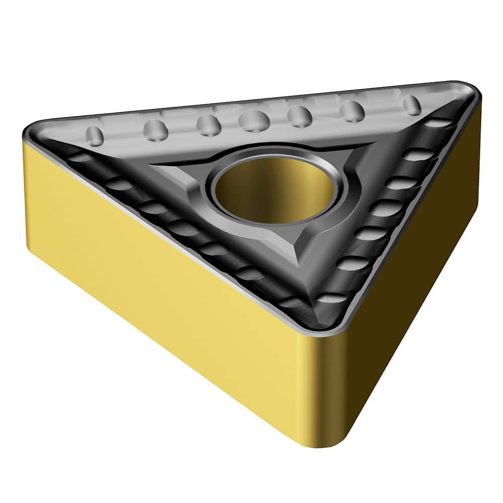 Turning Insert: TNMM 27 06 16-HR 4425, Solid Carbide TiCN, Al2O3 & TiN Finish, Neutral, 0.0625″ Corner Radius, N/A Series TNMM-HR