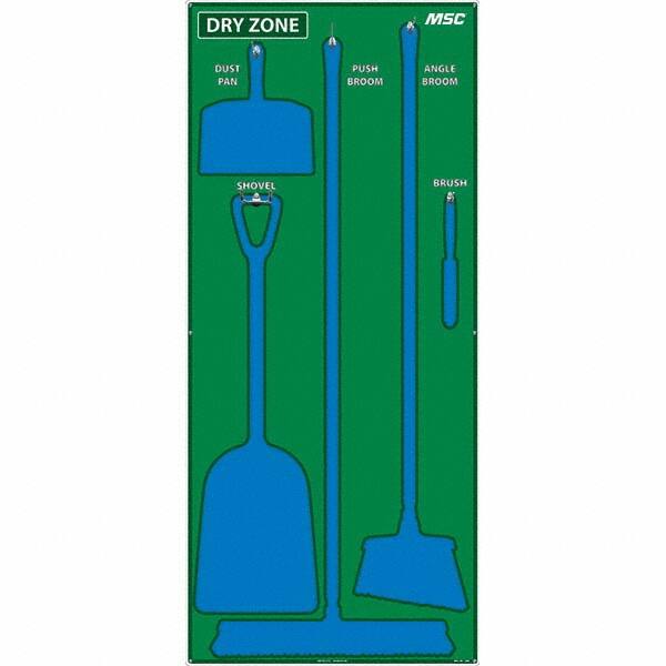 NMC - 30 x 68" Aluminum Shadow Board - Americas Industrial Supply