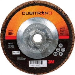 3M - Flap Discs Abrasive Type: Coated Flap Disc Type: Type 27 - Americas Industrial Supply