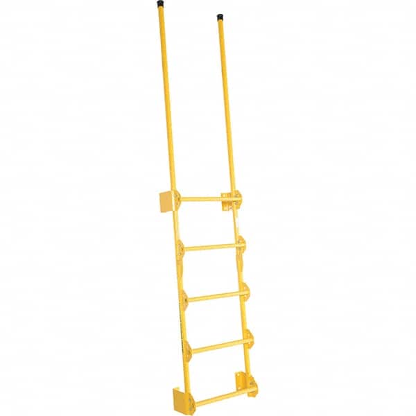 Vestil - 101-1/2" High 300 Lb Capacity 5 Step Fixed Ladder - Americas Industrial Supply