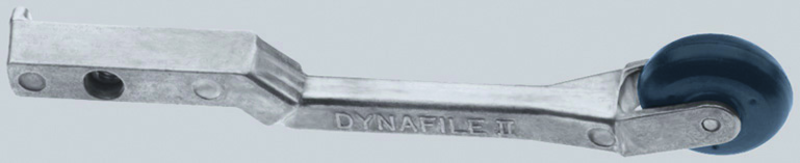 #11219 - 1/4 or 1/2 x 24'' Belt Size - 1 x 3/8'' Contact Wheel - Dynafile Contact Arm Assembly - Americas Industrial Supply