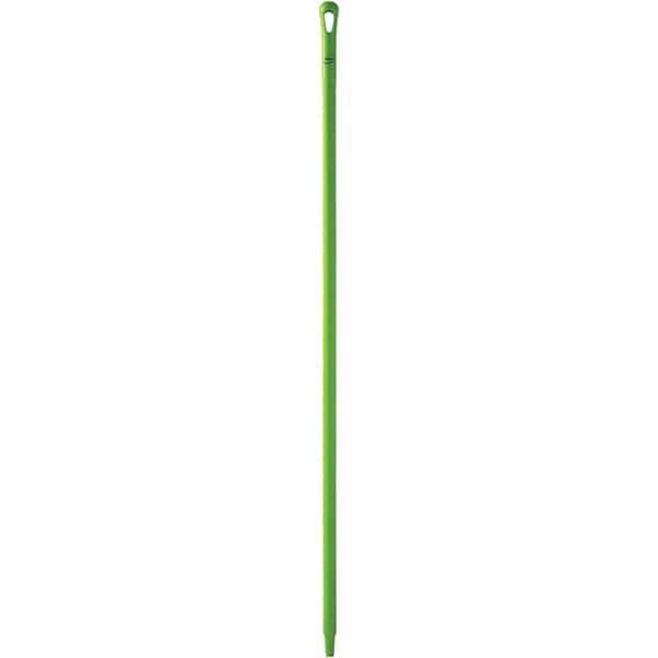 Vikan - 59 x 1-1/4" Polypropylene Squeegee Handle - European Threaded Connection, Green - Americas Industrial Supply