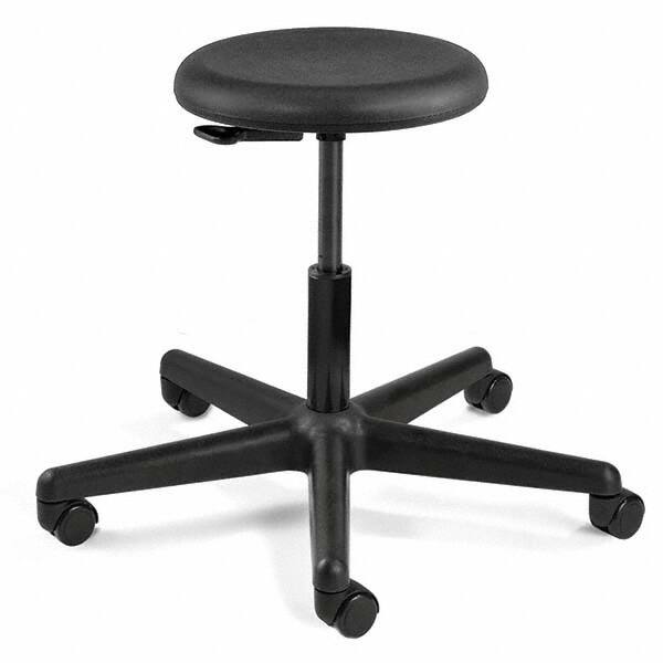 Bevco - Swivel & Adjustable Stools Type: Adjustable Backless Stool Base Type: Nylon - Americas Industrial Supply