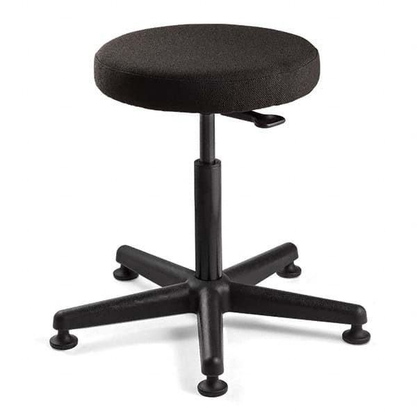 Bevco - Swivel & Adjustable Stools Type: Adjustable Backless Stool Base Type: Nylon - Americas Industrial Supply