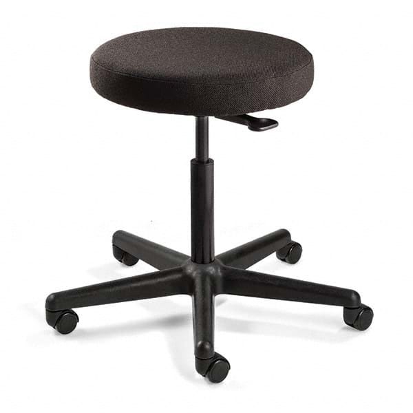 Bevco - Swivel & Adjustable Stools Type: Adjustable Backless Stool Base Type: Nylon - Americas Industrial Supply