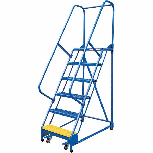 Vestil - 90" High 350 Lb Capacity 6 Step Ladder - Americas Industrial Supply