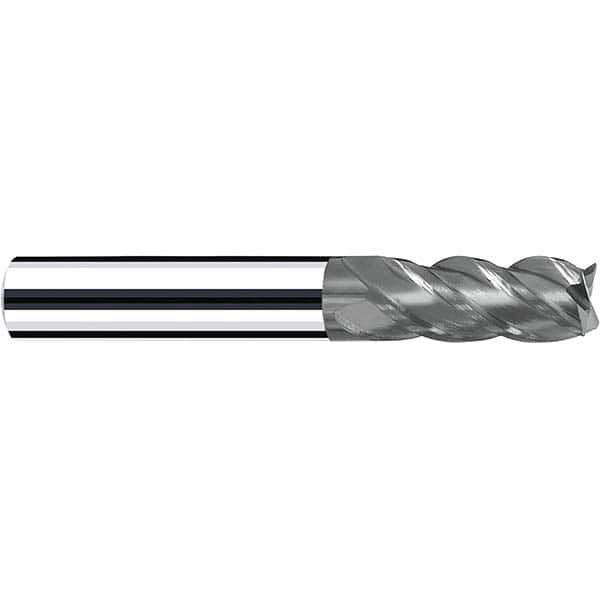 Fraisa - 5/8" Diam 4 Flute Solid Carbide 0.12" Corner Radius End Mill - Americas Industrial Supply