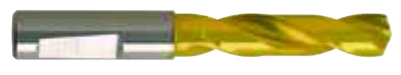 39/64 Dia. - Carbide HP 3XD Drill-140° Point-TiN - Americas Industrial Supply
