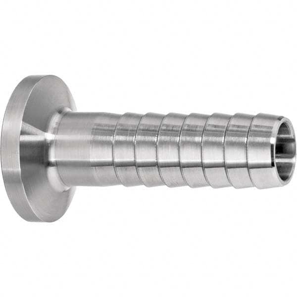 Value Collection - Sanitary Stainless Steel Pipe Fittings Type: Barbed Hose Adapter Style: Quick-Clamp - Americas Industrial Supply