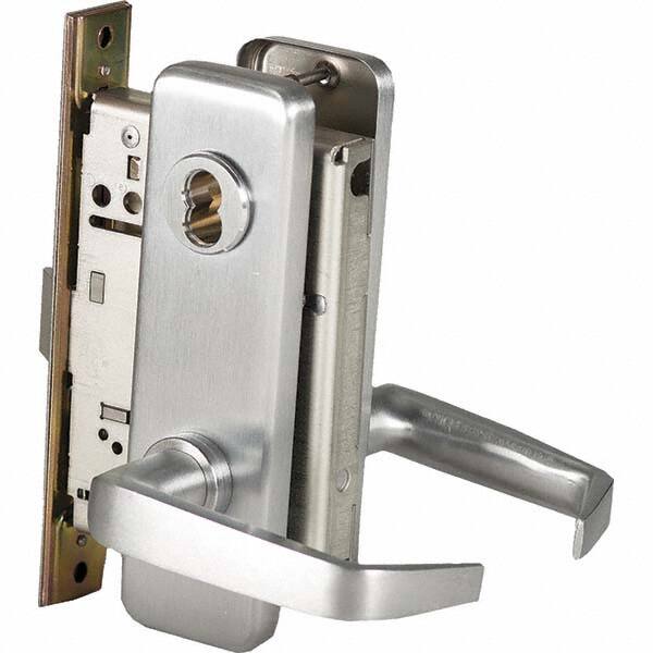 Best - Classroom Lever Lockset for 1-3/4" Thick Doors - Americas Industrial Supply