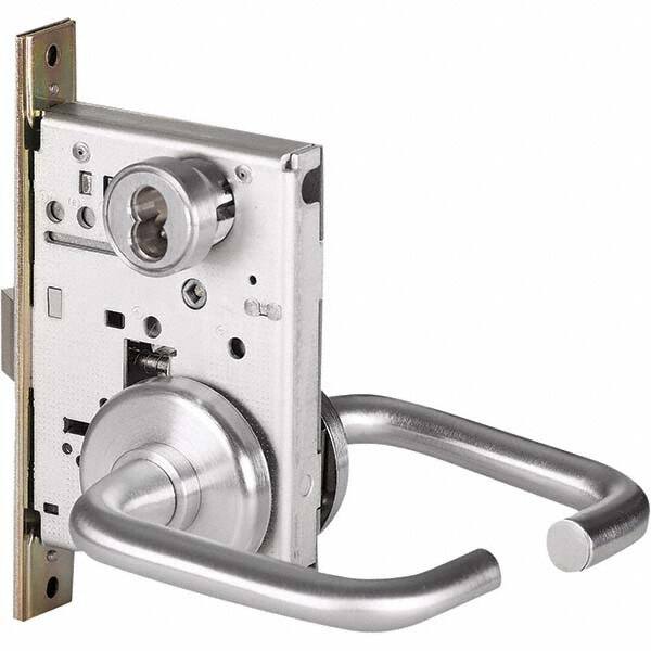 Best - Dormitory Lever Lockset for 1-3/4" Thick Doors - Americas Industrial Supply